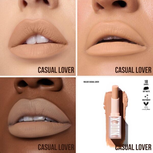 NUDE X SOFT MATTE LIPSTICK (VARIOUS SHADES) - Imagen 6