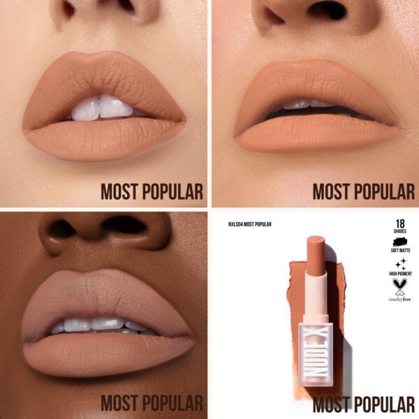 NUDE X SOFT MATTE LIPSTICK (VARIOUS SHADES) - Imagen 10