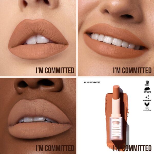 NUDE X SOFT MATTE LIPSTICK (VARIOUS SHADES) - Imagen 20