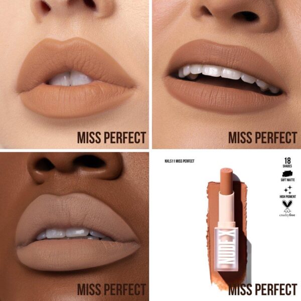 NUDE X SOFT MATTE LIPSTICK (VARIOUS SHADES) - Imagen 24