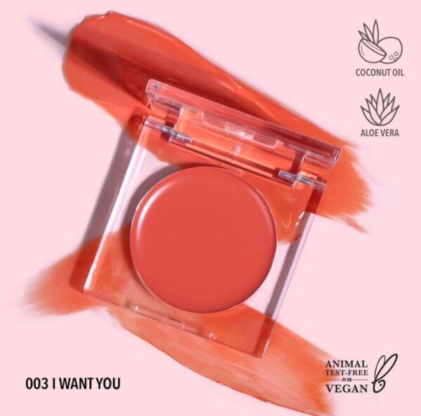 MOIRA Loveheat Cream Blush - Imagen 2